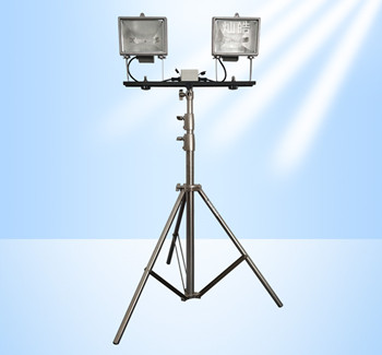 2*500W便携式升降工作灯