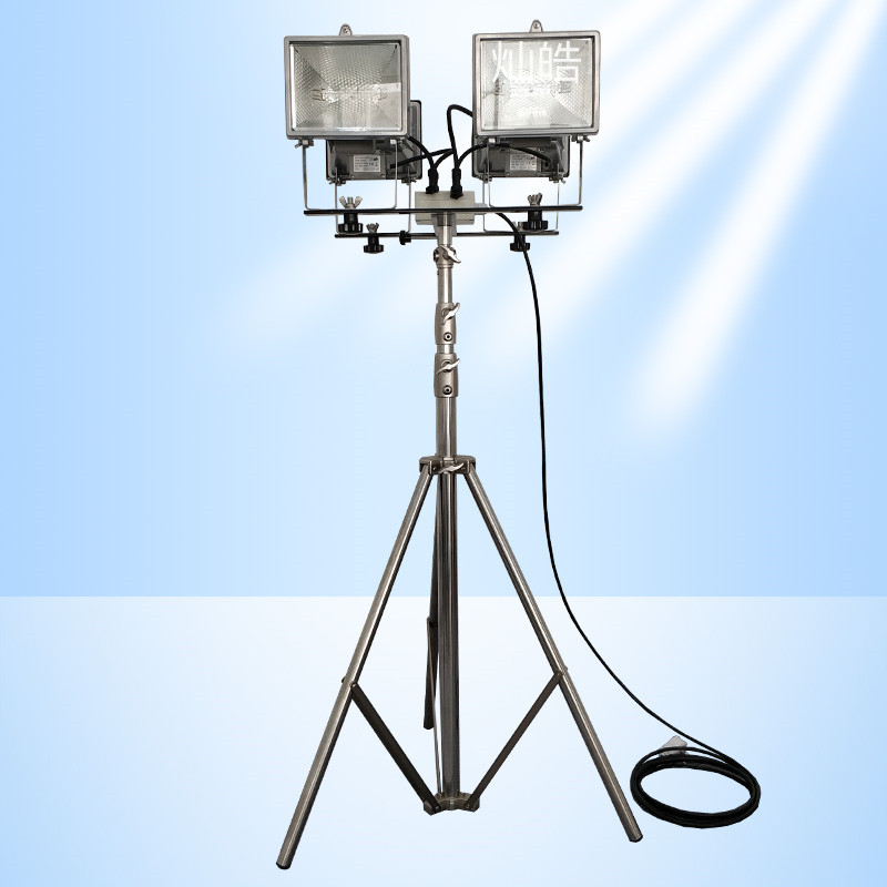 4*500W便携式升降工作灯